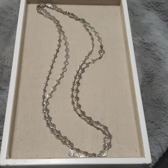 Stella & Dot floral Filigris necklaces - Picture 1 of 3